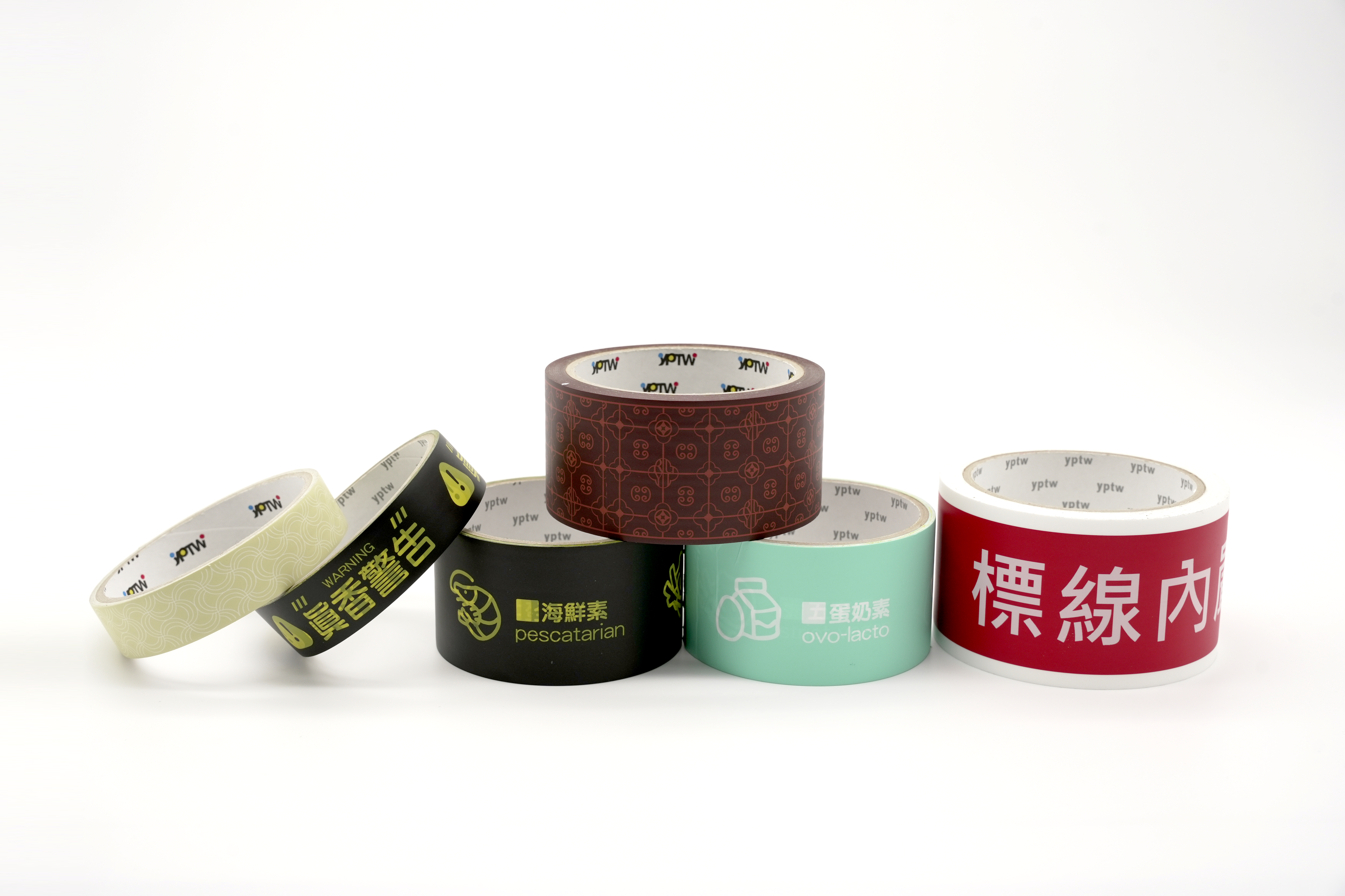 1箱少量OPP印刷膠帶,100捲文創紙膠帶(原寶-膠帶大師)